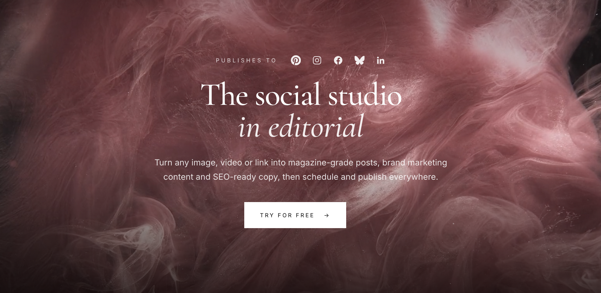 Atelier Pin — live site and image studio